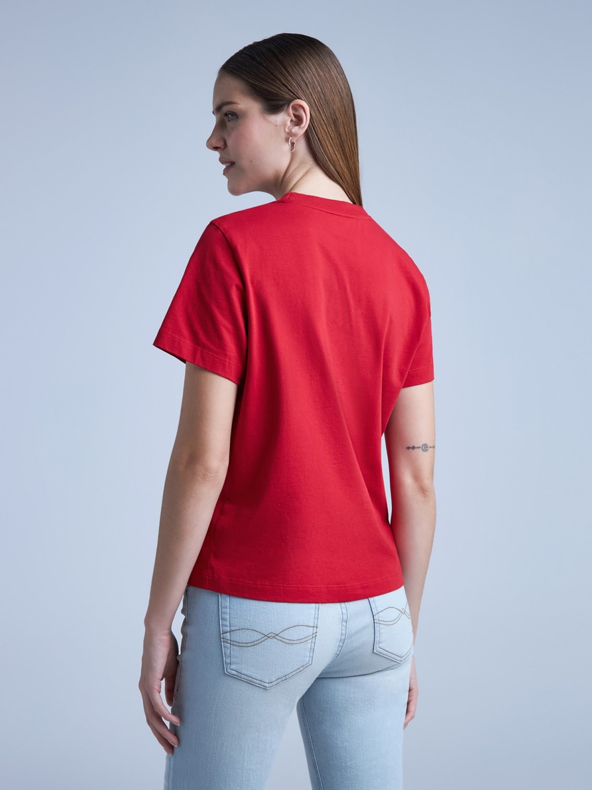 Camiseta Mujer Americanino Estampada