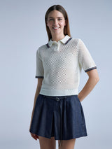 Polo Mujer Americanino Tejido