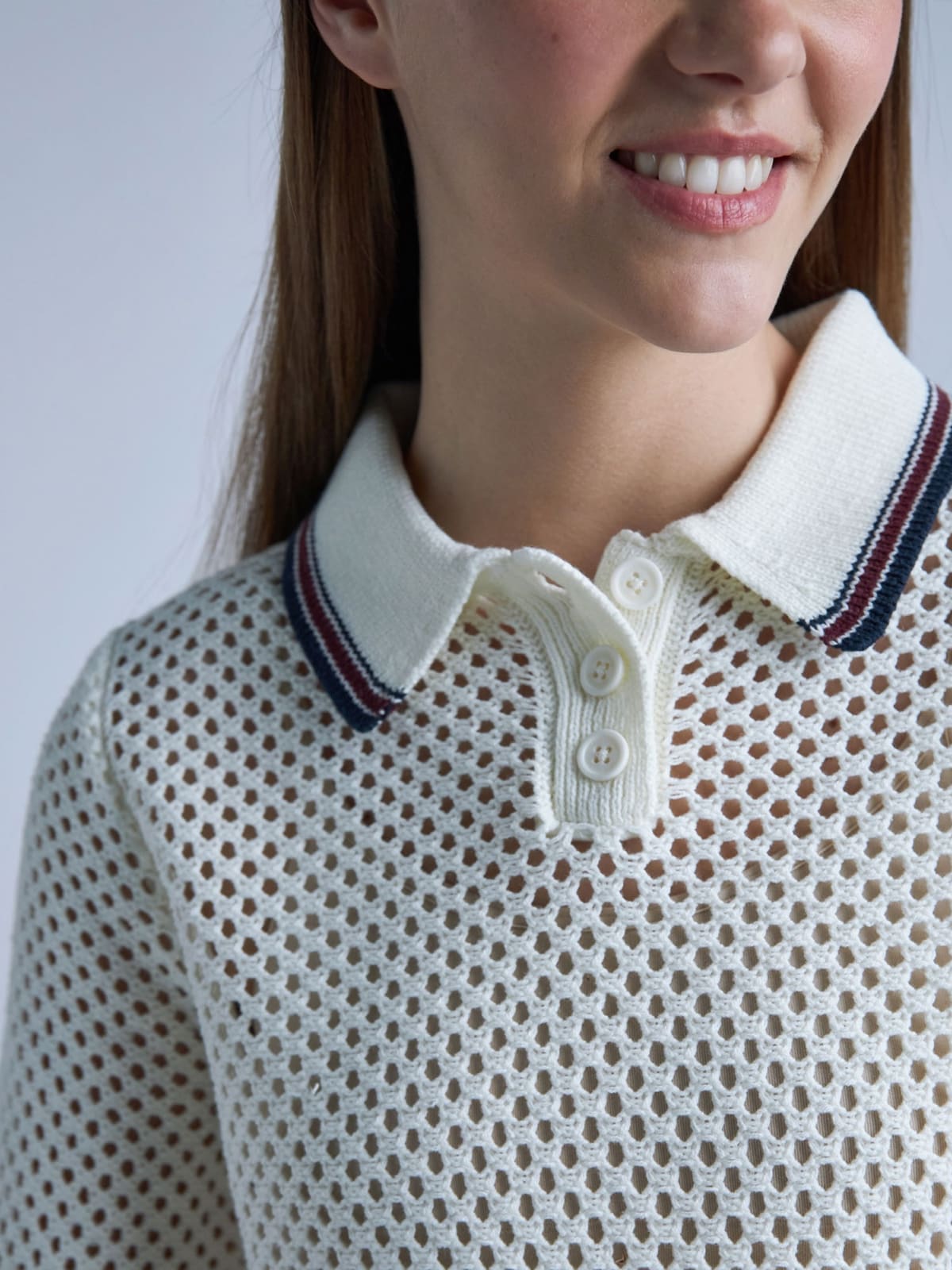 Polo Mujer Americanino Tejido