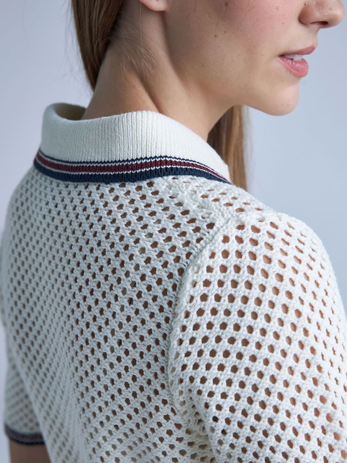 Polo Mujer Americanino Tejido