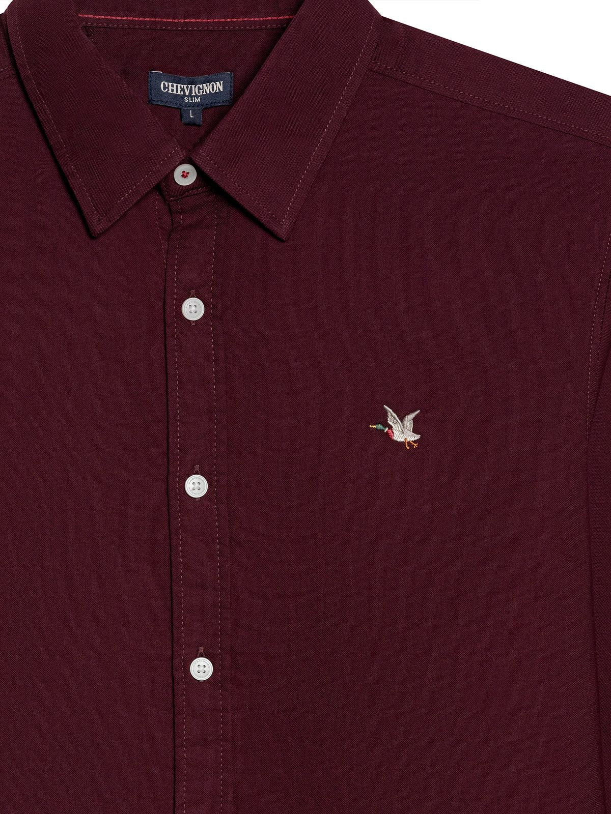 Camisa Hombre Chevignon Oxford Slim