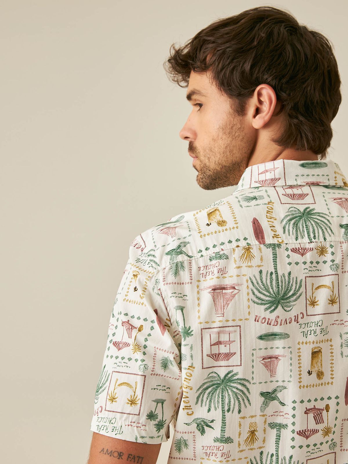 Camisa Hombre Chevignon Stamp Resort