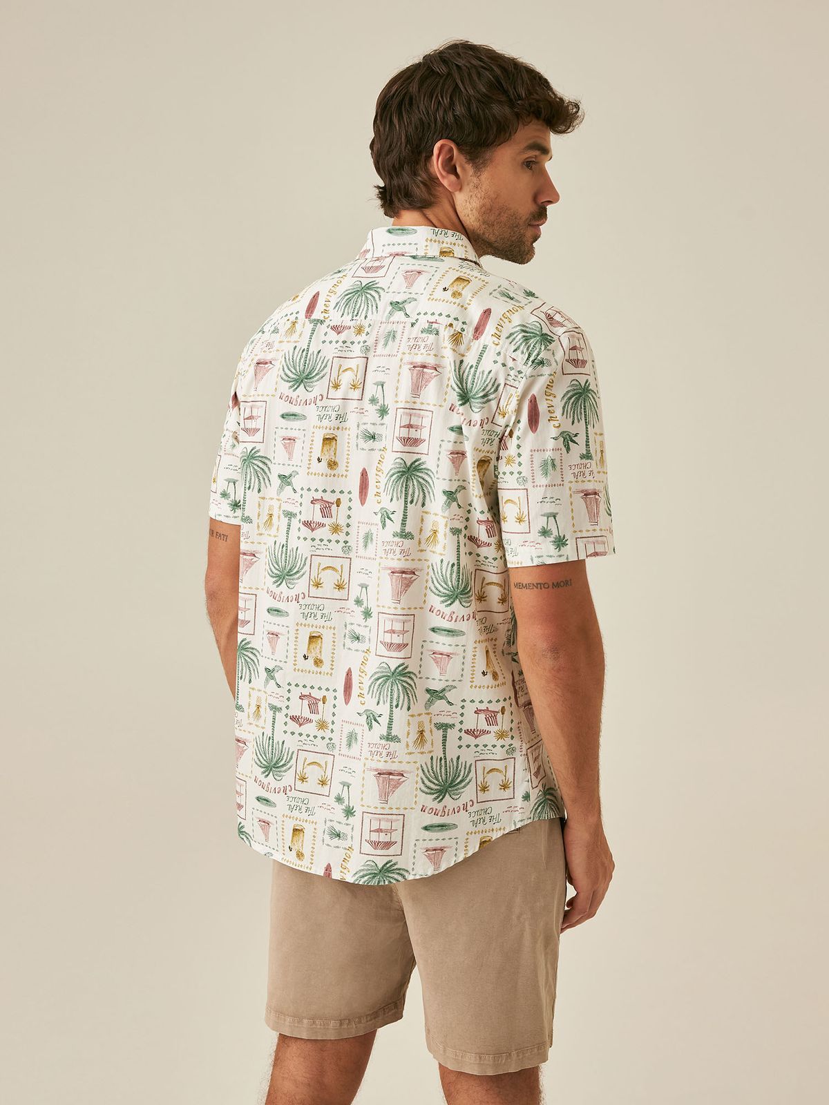 Camisa Hombre Chevignon Stamp Resort