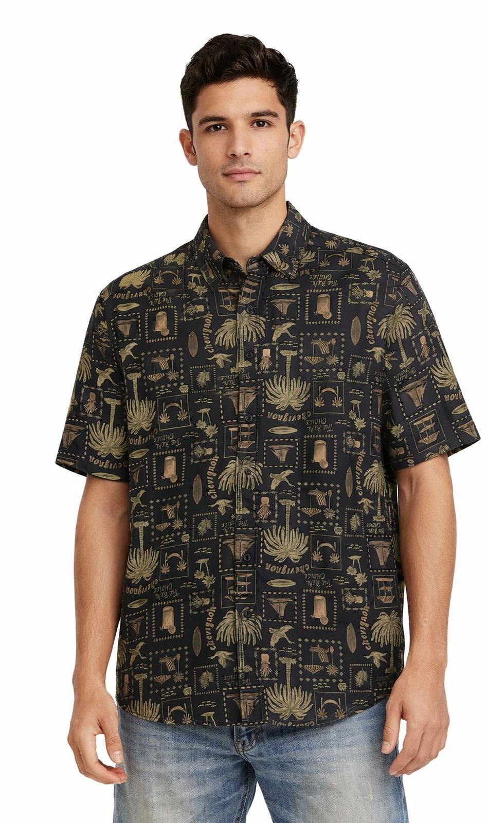 Camisa Hombre Chevignon Stamp Resort