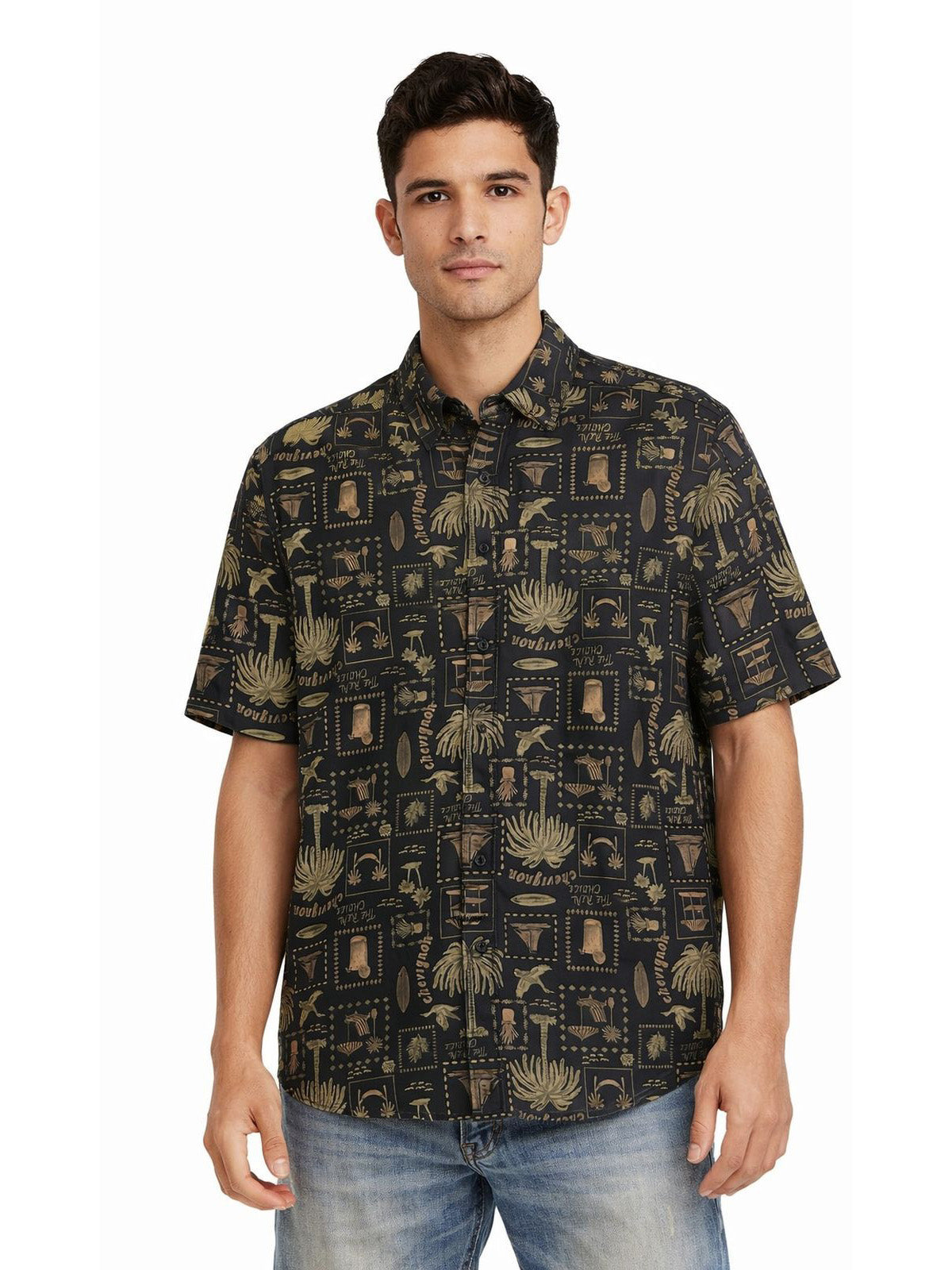 Camisa Hombre Chevignon Stamp Resort