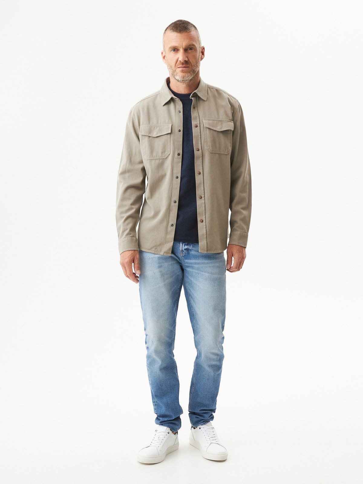 Camisa Hombre Chevignon With Flap Pocket