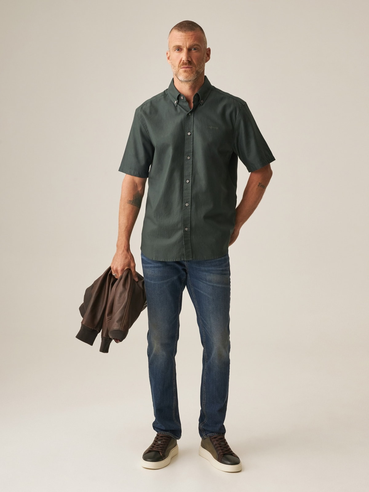Camisa Hombre Chevignon Manga Corta Classic Fit