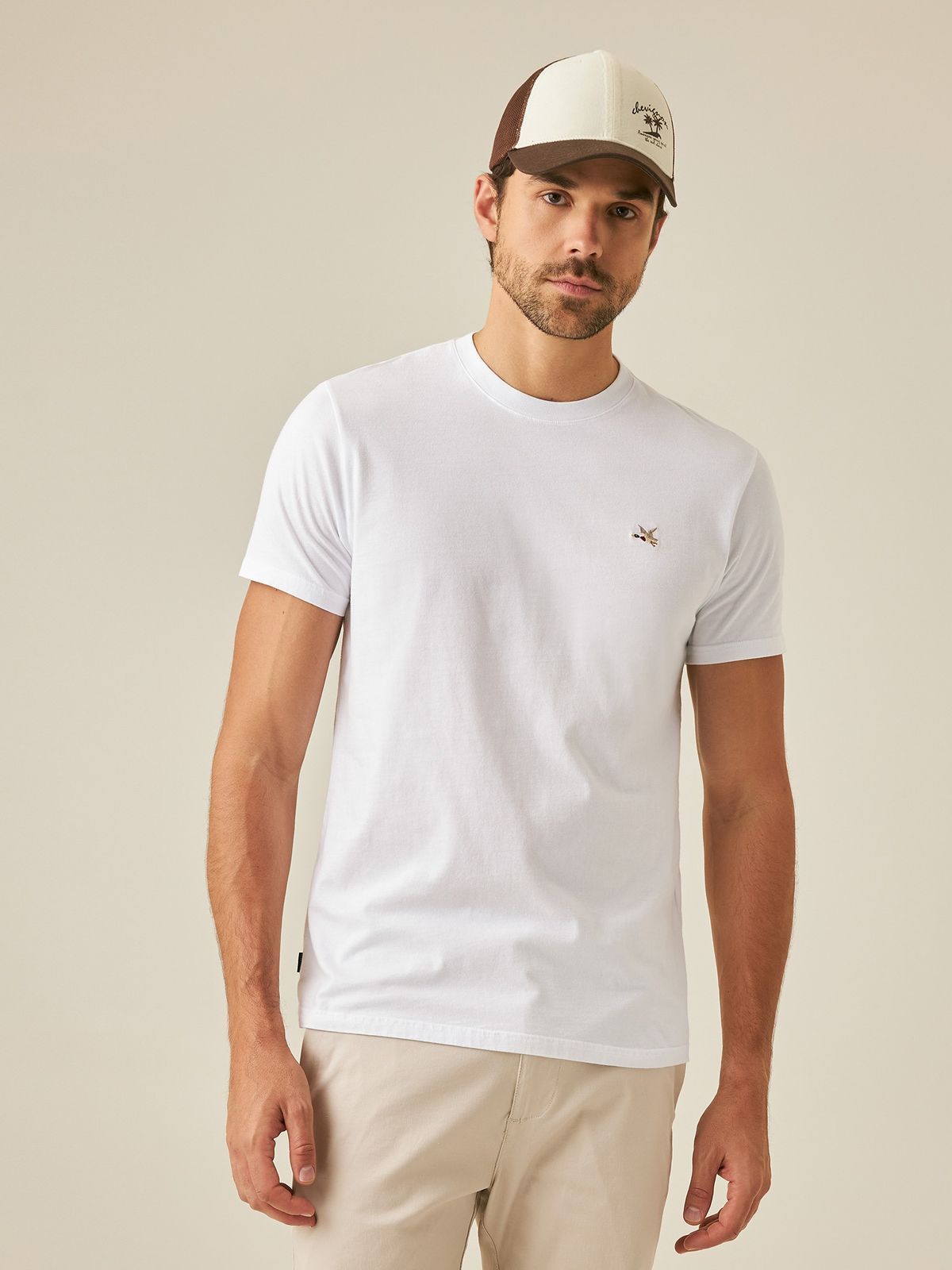 Camiseta Hombre Chevignon Básica Slim