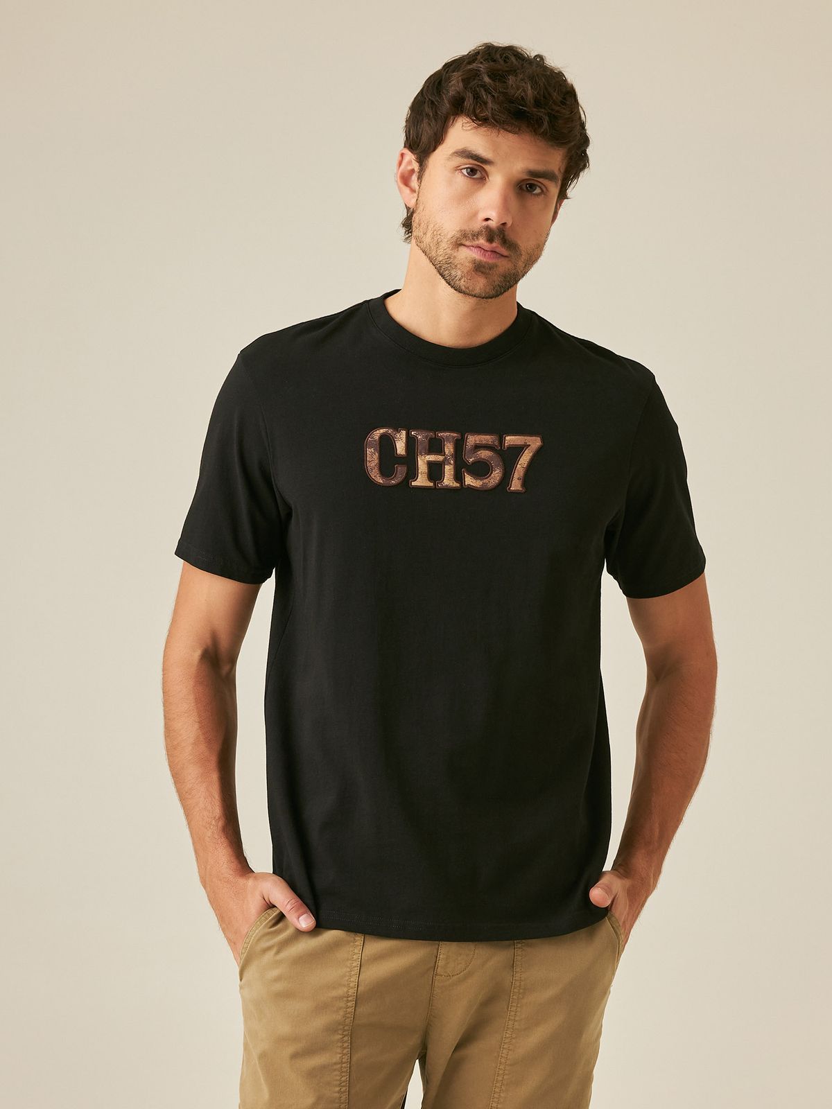 Camiseta Hombre Chevignon CH57 Camo Classic Fit