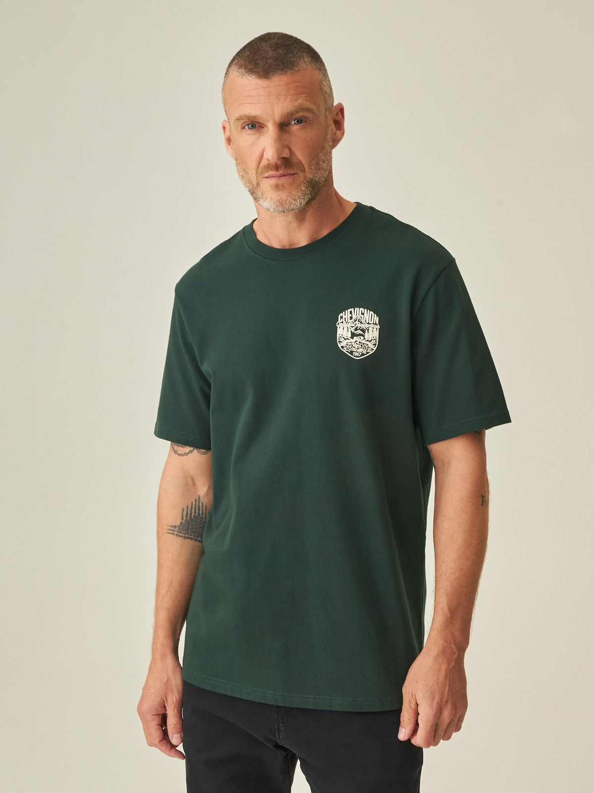 Camiseta Hombre Chevignon Mountain Graphic