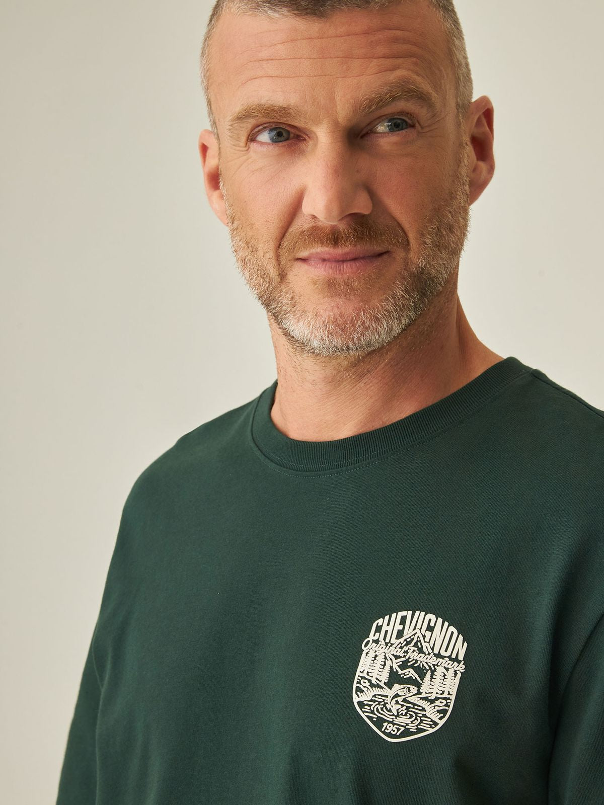 Camiseta Hombre Chevignon Mountain Graphic