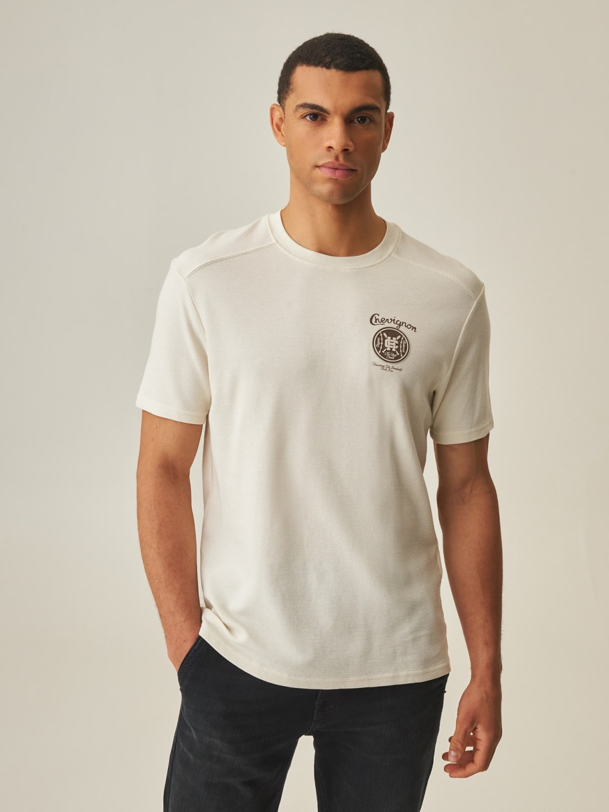Camiseta Hombre Chevignon Stamp