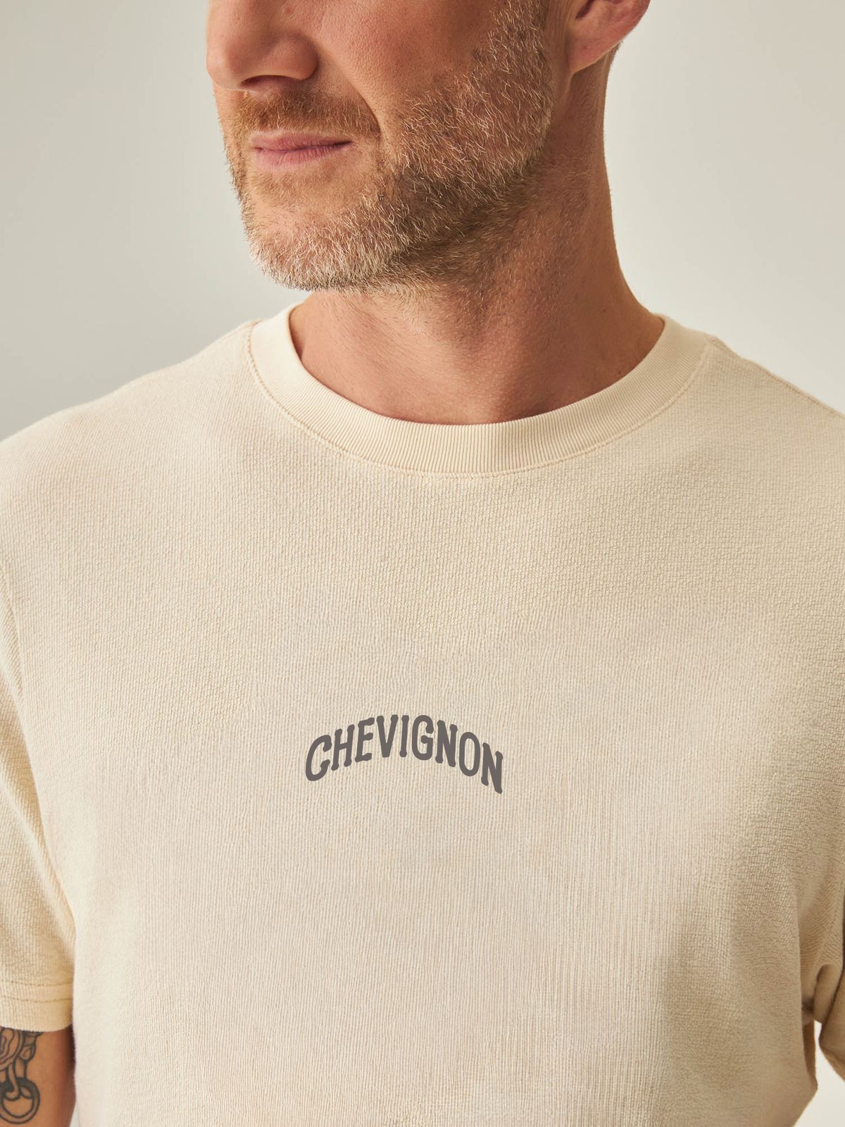 Camiseta Hombre Chevignon Logo Graphic