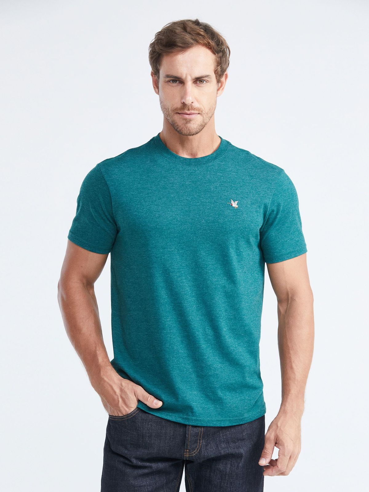 Camiseta Hombre Chevignon Básica Slim