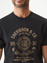 Camiseta Hombre Chevignon Compass Graphic