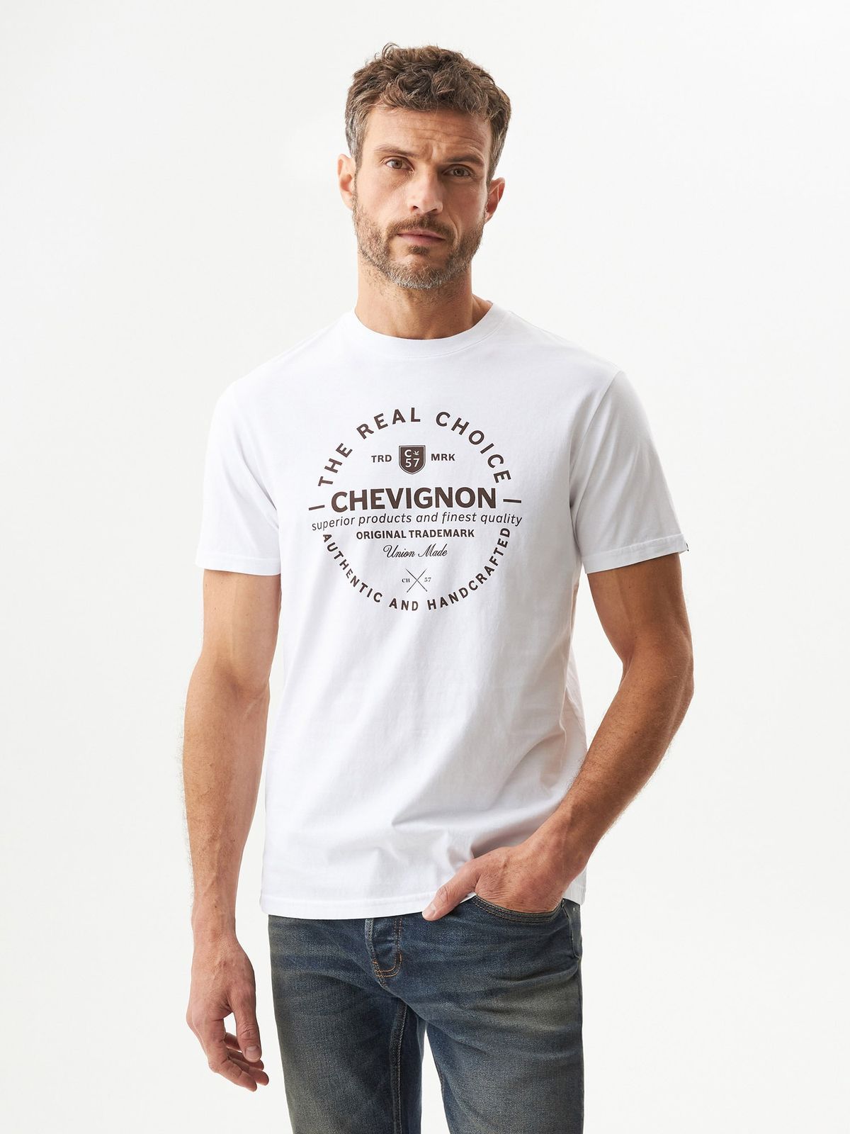 Camiseta Hombre Chevignon Original Trademark