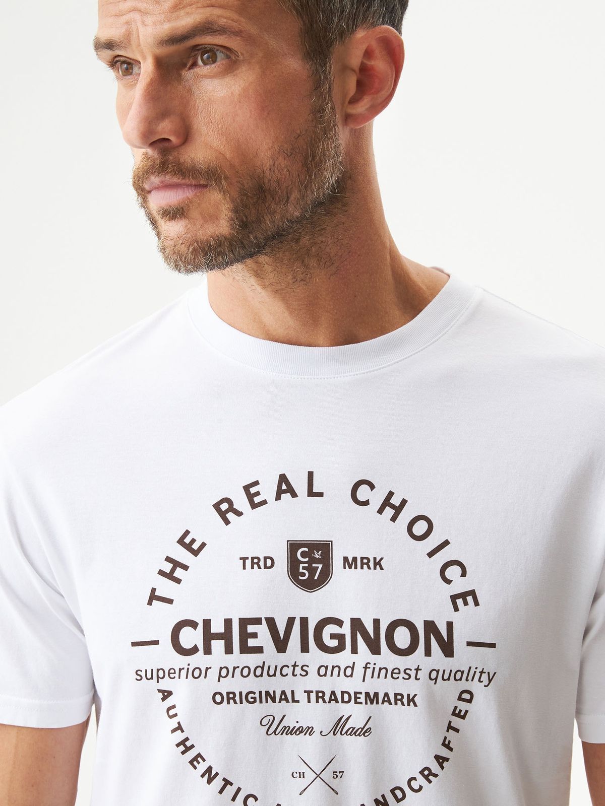 Camiseta Hombre Chevignon Original Trademark
