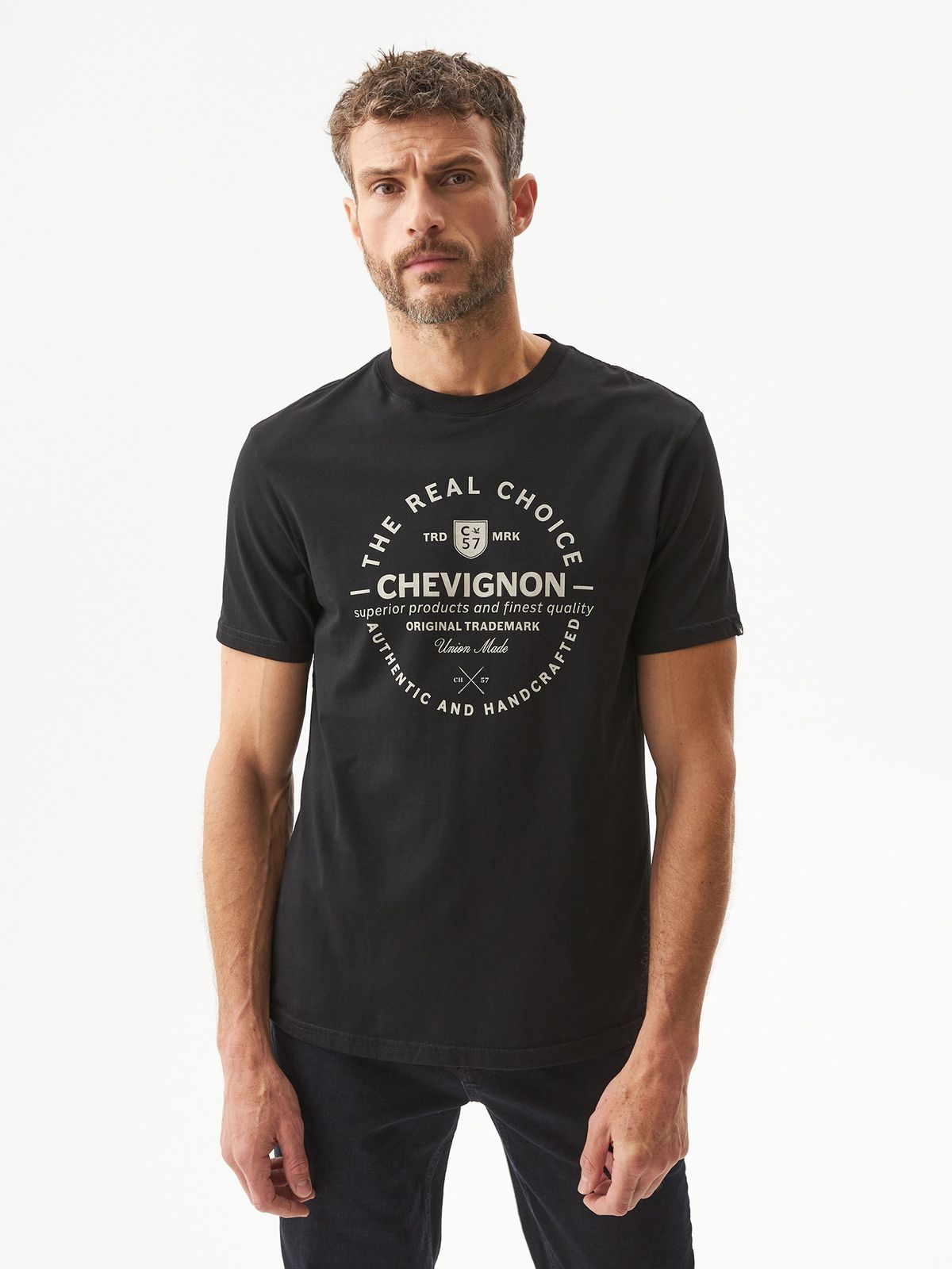 Camiseta Hombre Chevignon Original Trademark
