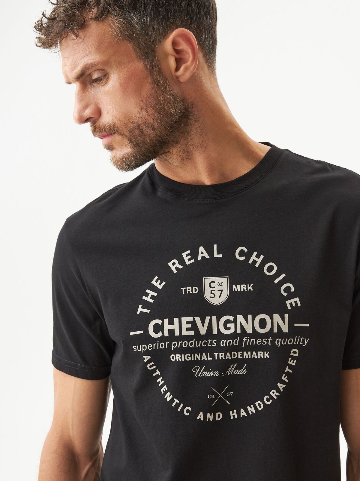 Camiseta Hombre Chevignon Original Trademark
