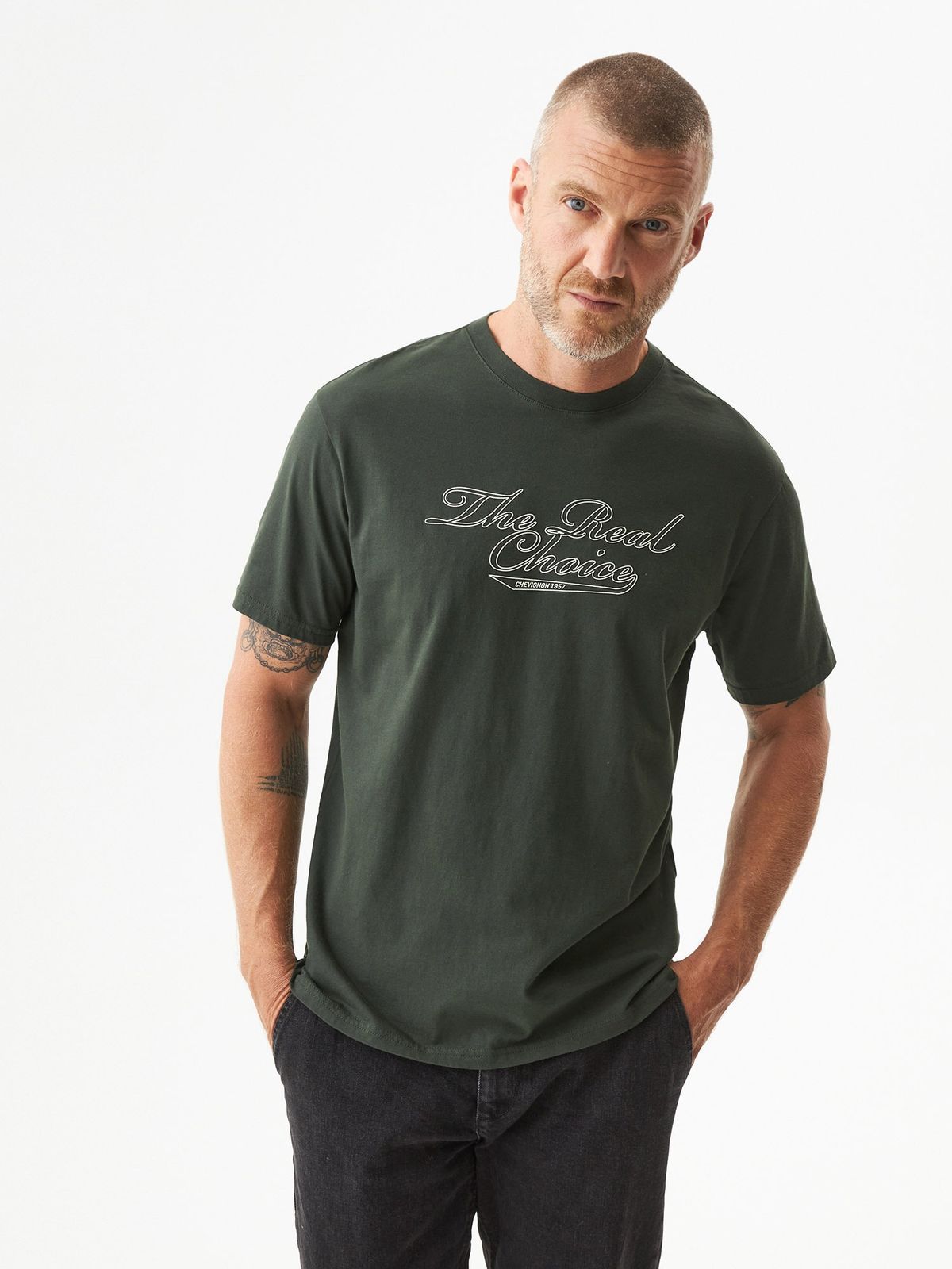Camiseta Hombre Chevignon Outlined Graphic