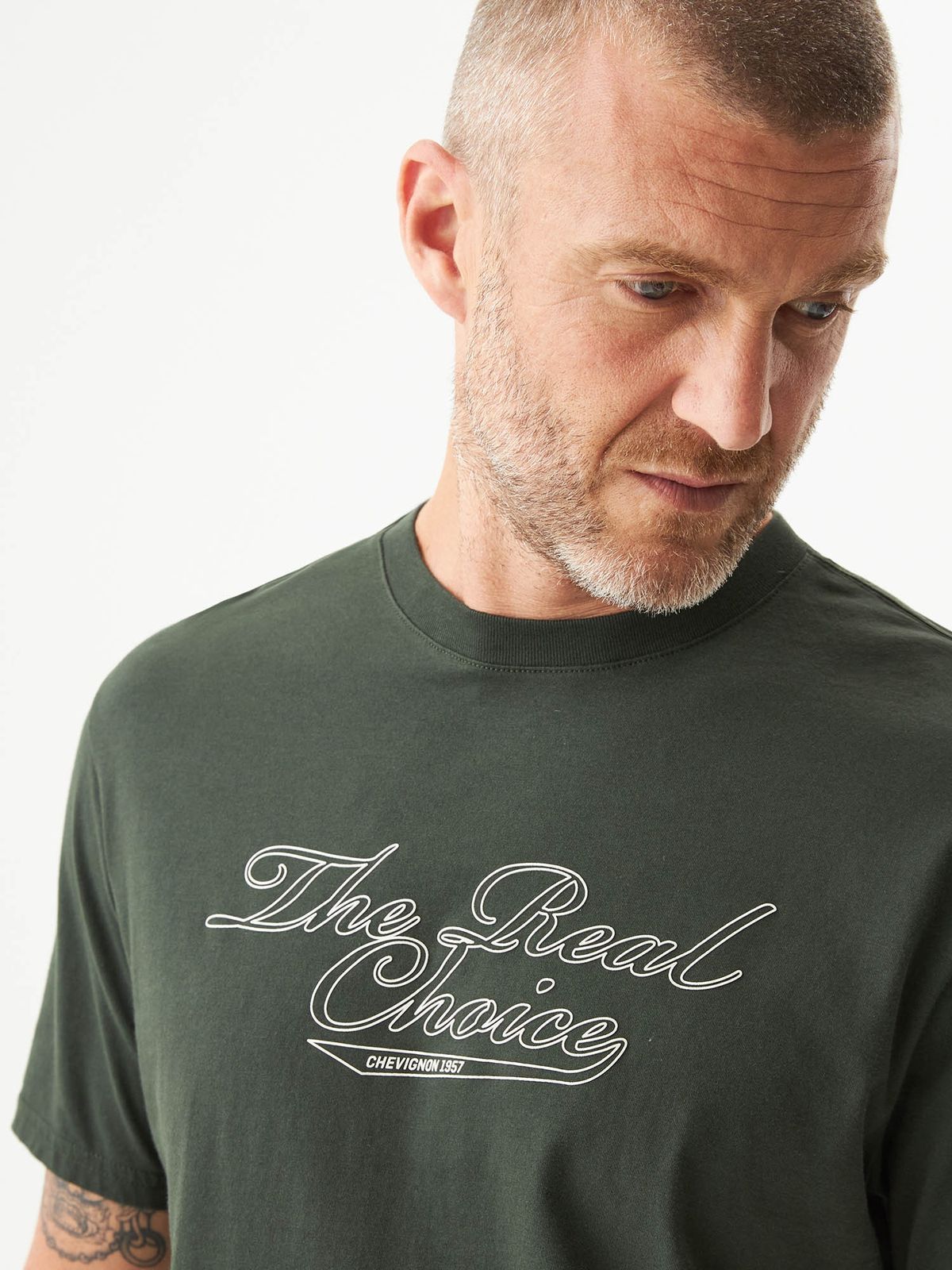 Camiseta Hombre Chevignon Outlined Graphic
