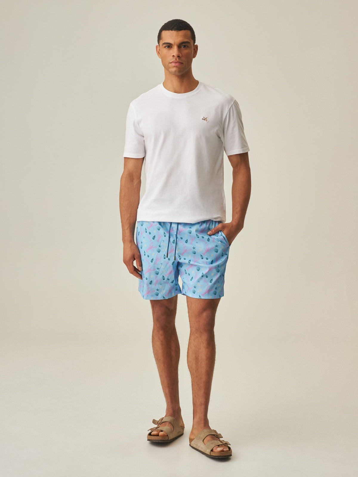 Pantaloneta De Baño Hombre Chevignon Lobster
