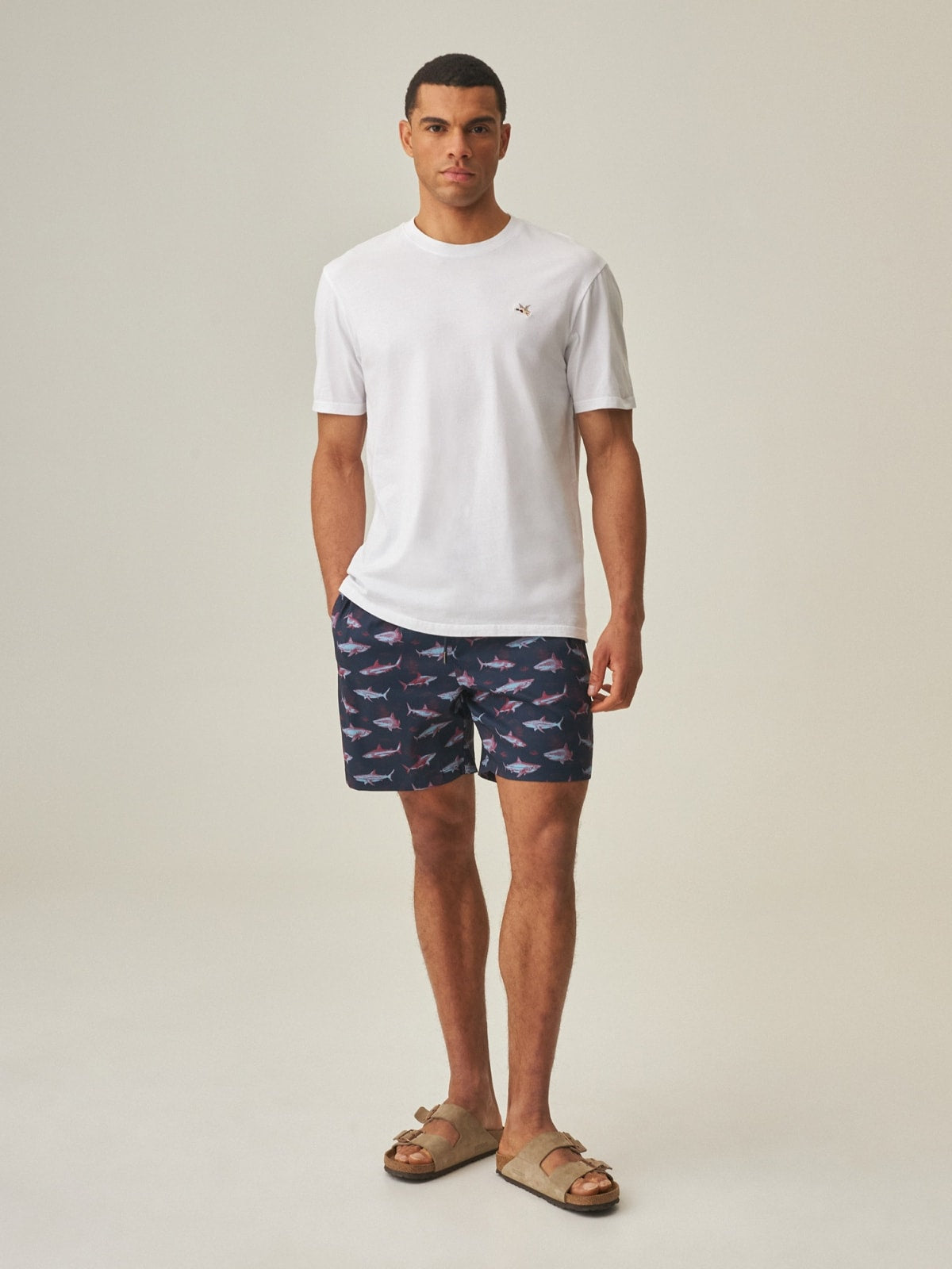 Pantaloneta De Baño Hombre Chevignon Shark