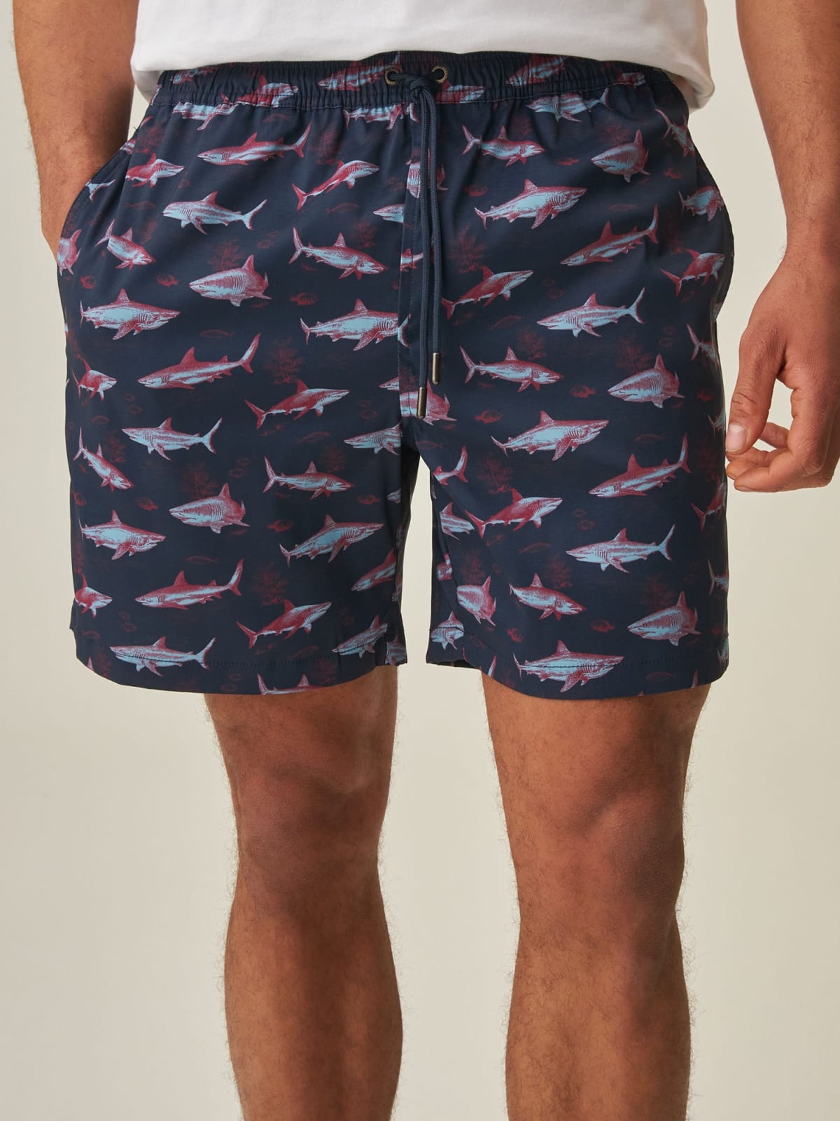 Pantaloneta De Baño Hombre Chevignon Shark