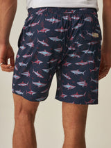 Pantaloneta De Baño Hombre Chevignon Shark