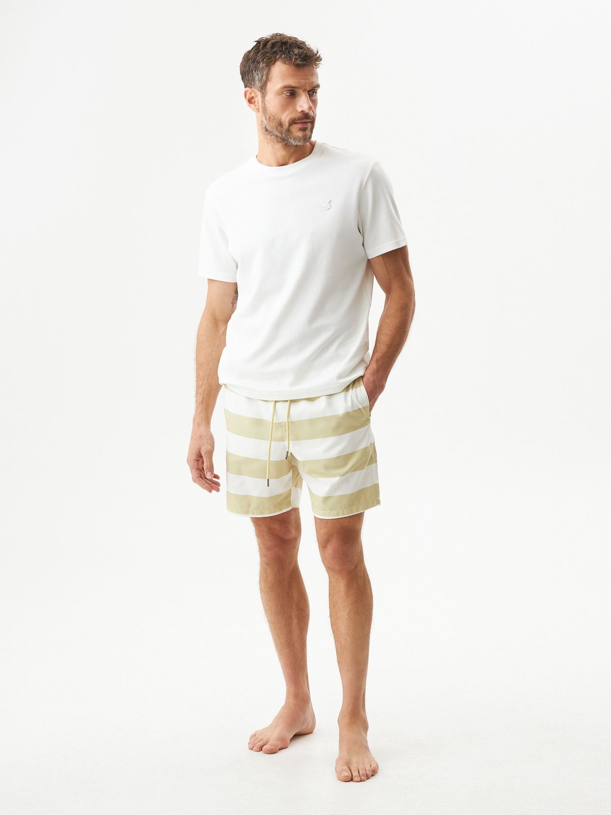 Pantaloneta De Baño Hombre Chevignon Lines