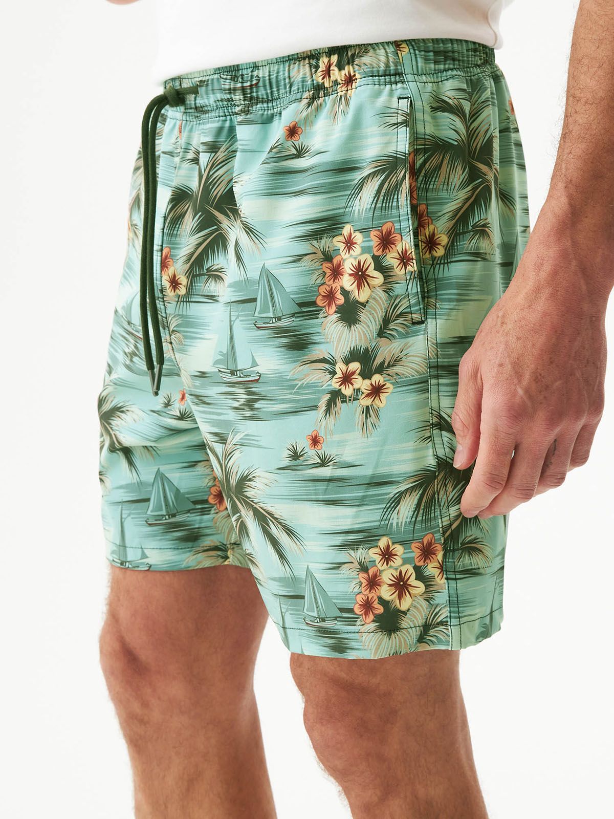 Pantaloneta De Baño Hombre Chevignon Aquarela Beach