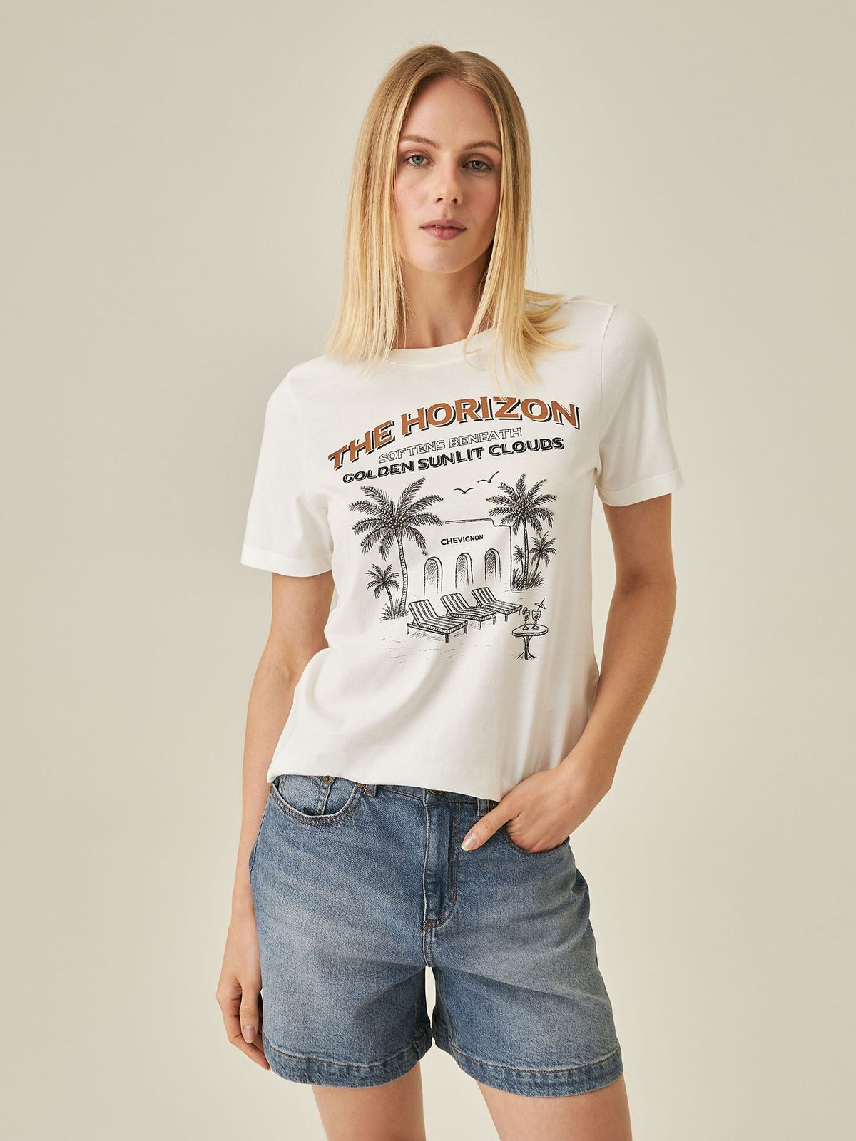 Camiseta Mujer Chevignon Graphic