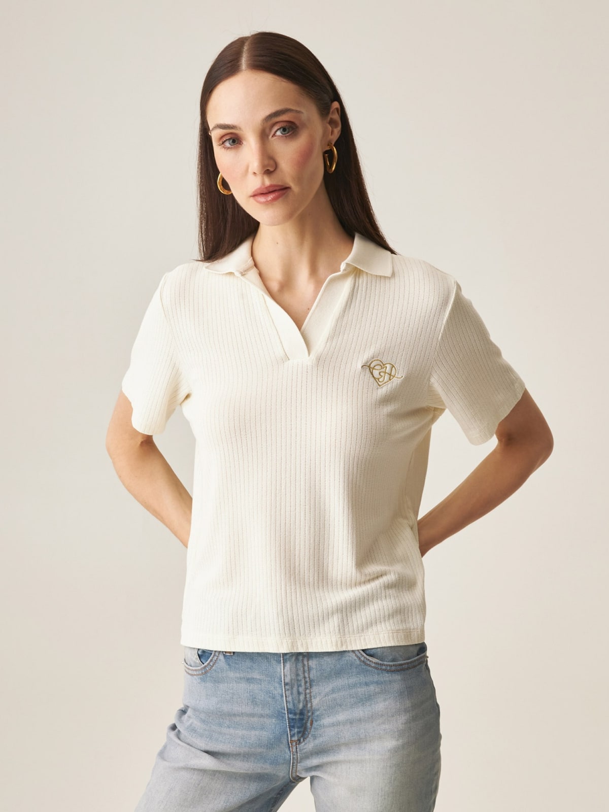 Polo Mujer Chevignon Textured