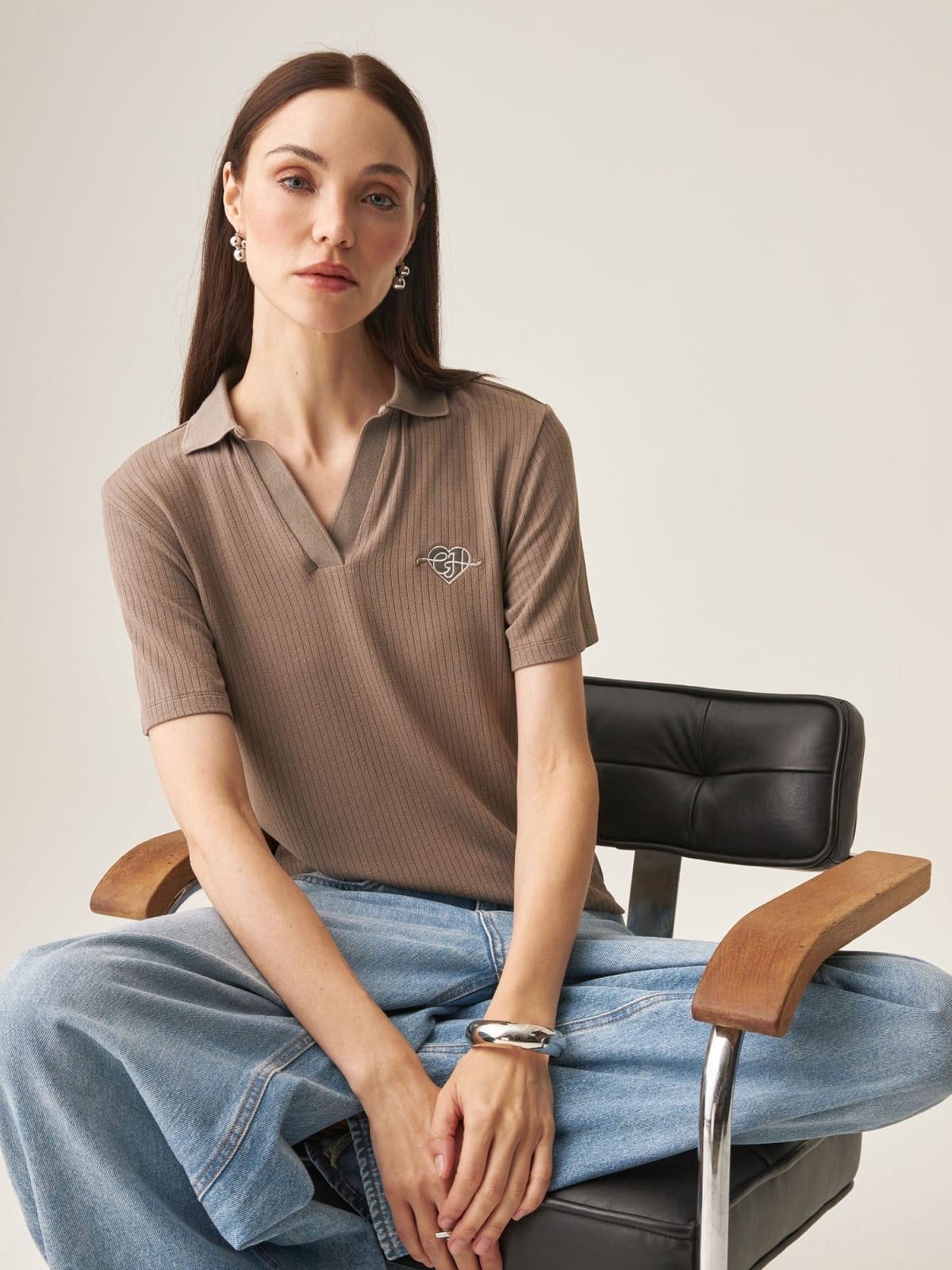 Polo Mujer Chevignon Textured