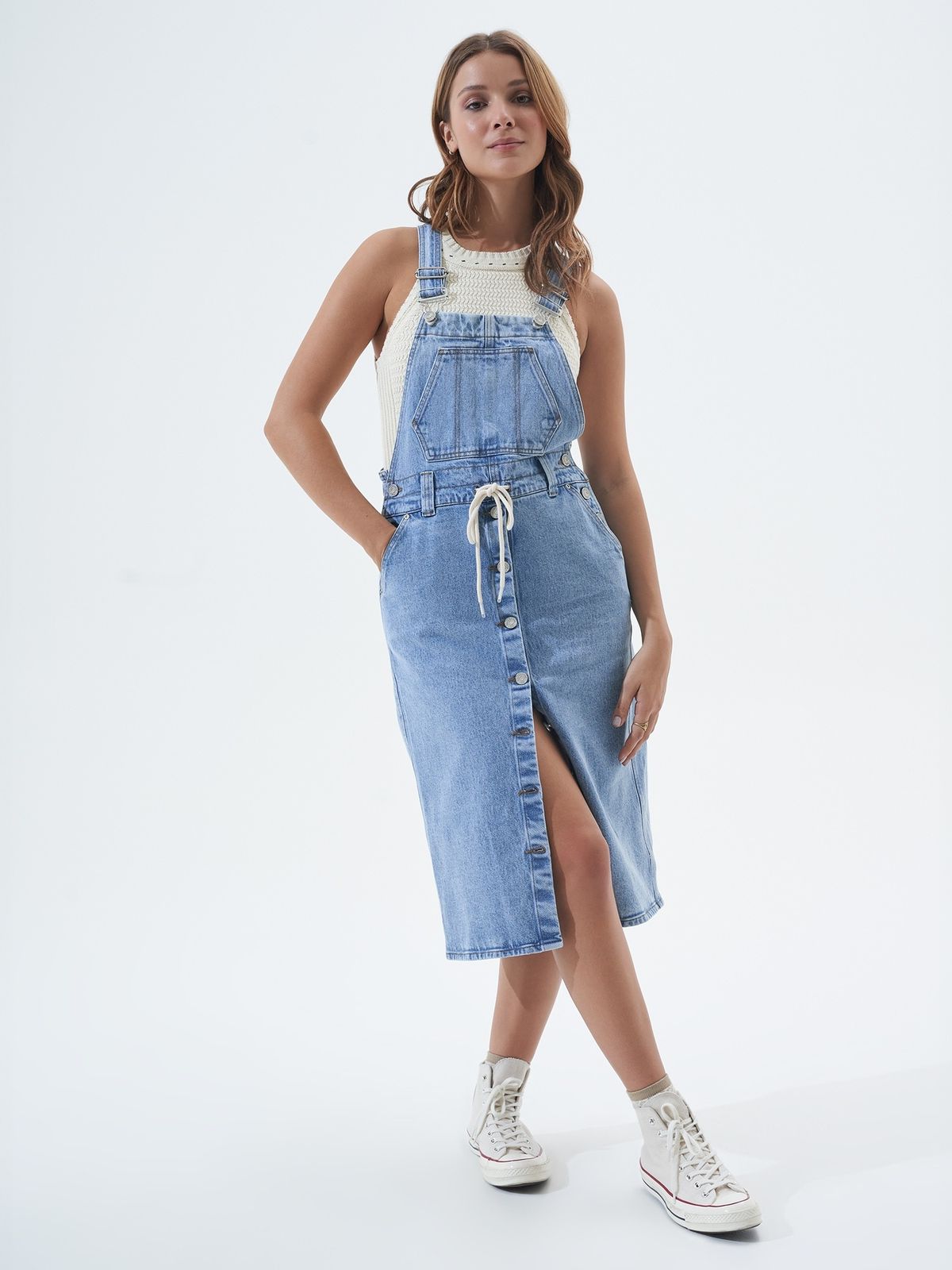 Vestido Mujer Americanino Tipo Overall