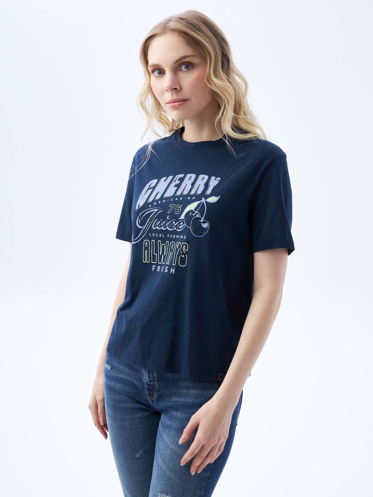 Camiseta Mujer Americanino Cherry