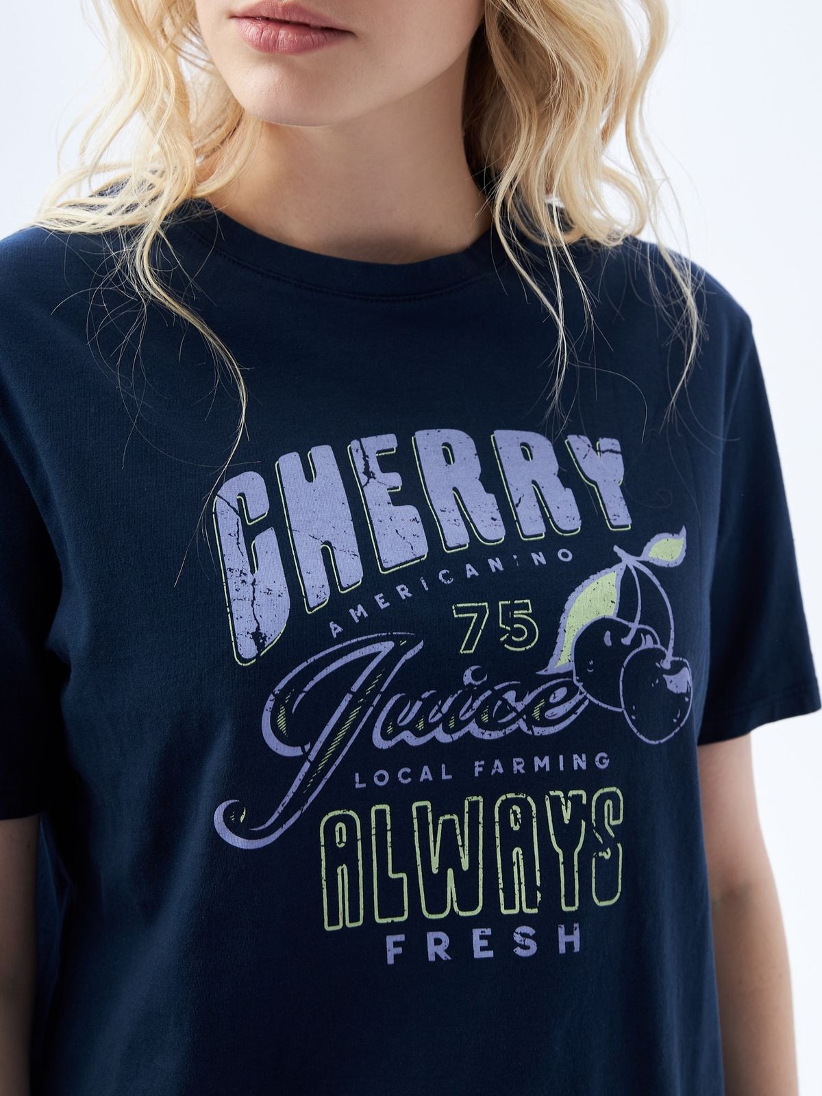 Camiseta Mujer Americanino Cherry