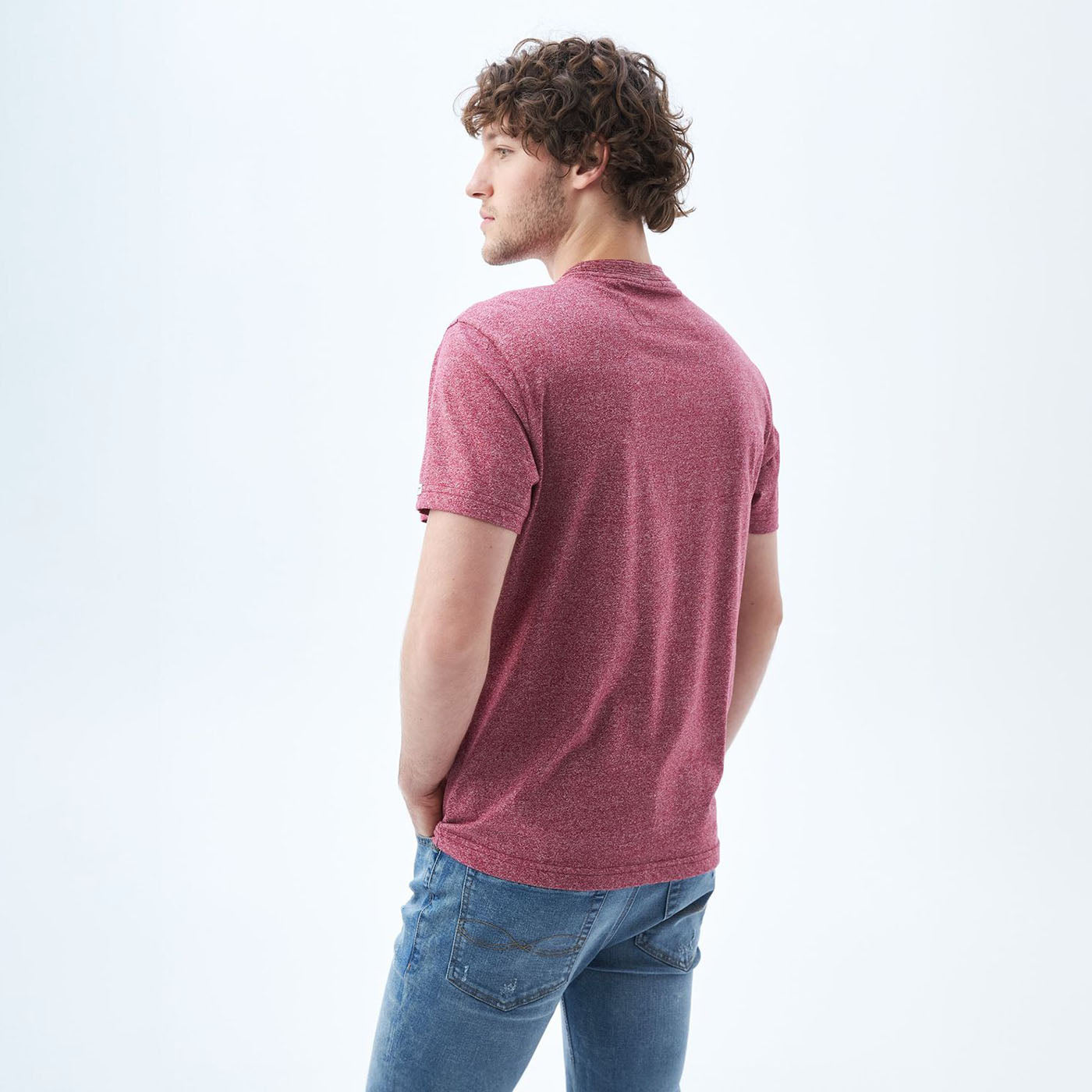 Camiseta Hombre Americanino Mini Logo AMCNO Slim Fit