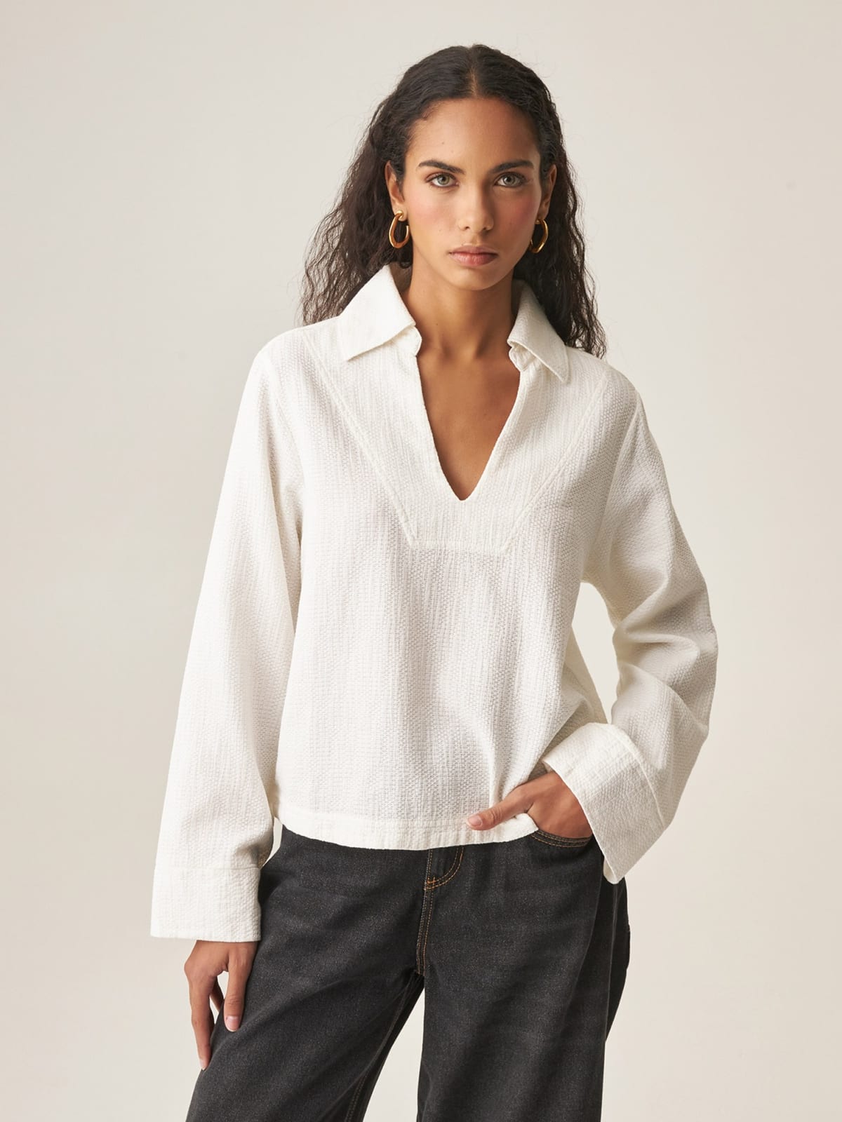 Camisa Mujer Chevignon Textured