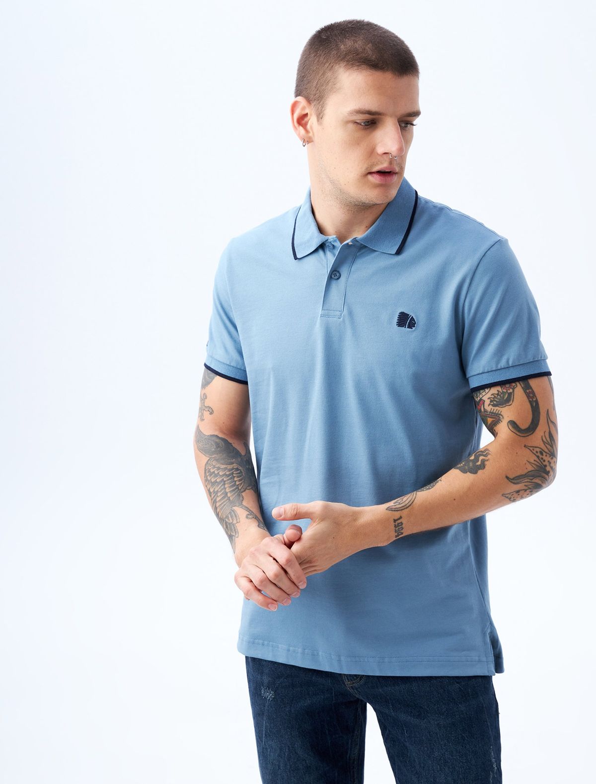 Polo Hombre Americanino Slim Indio