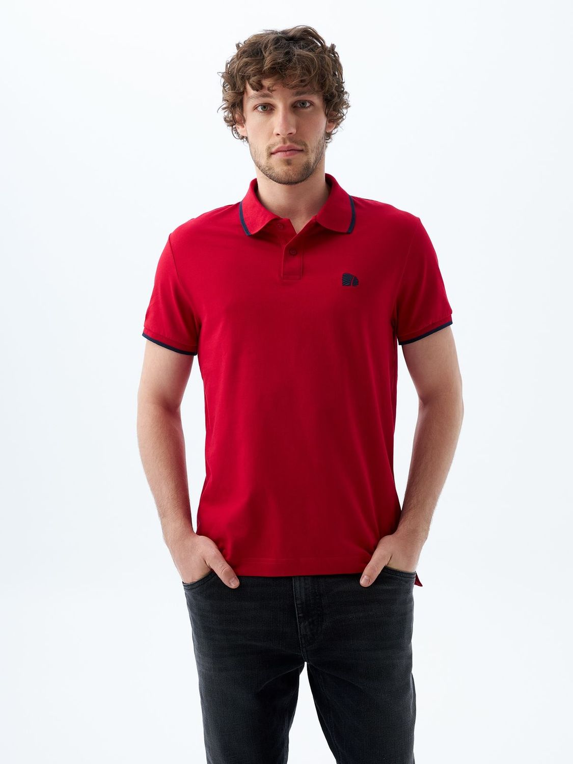 Polo Hombre Americanino Slim Indio