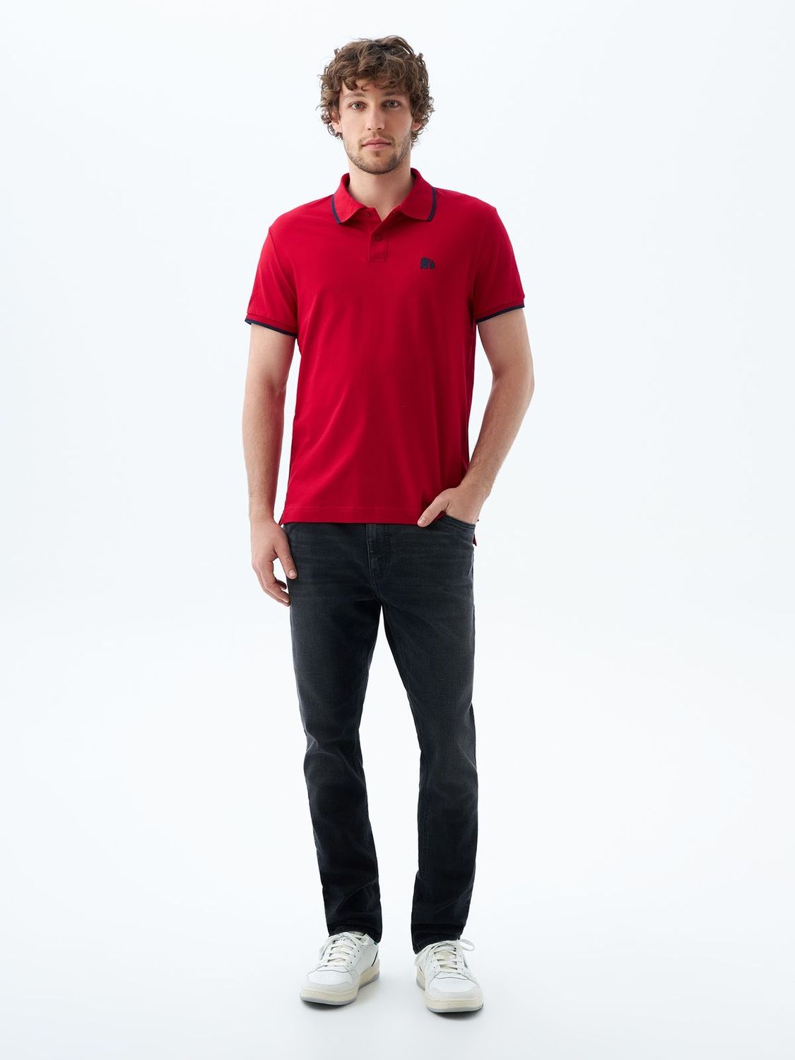Polo Hombre Americanino Slim Indio