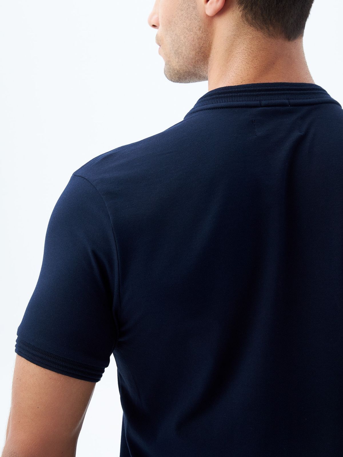 Polo Hombre Americanino Slim Cuello Neru