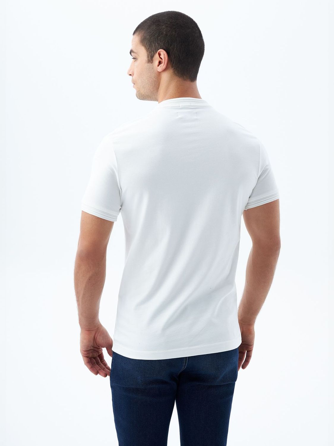 Polo Hombre Americanino Slim Cuello Neru