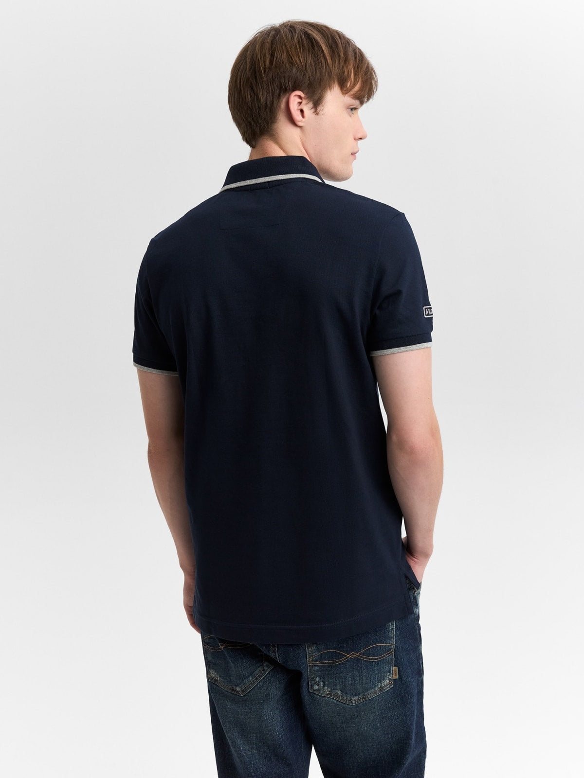 Polo Hombre Americanino Slim Indio
