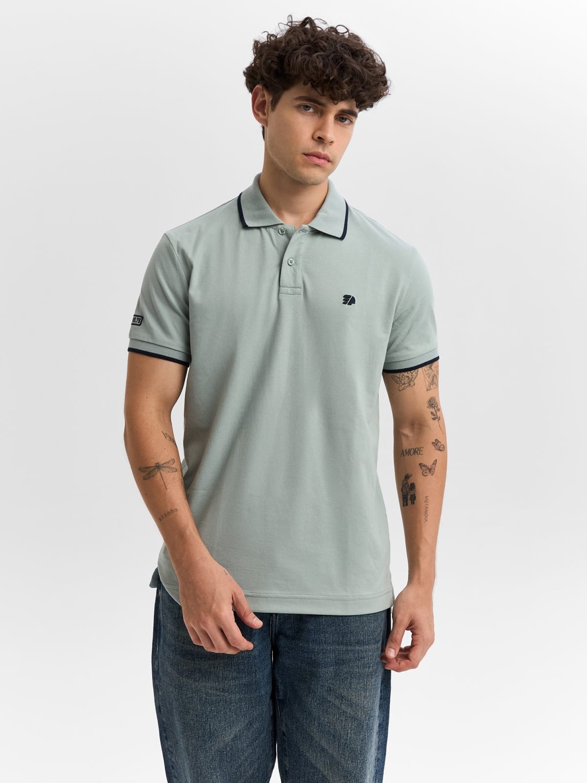 Polo Hombre Americanino Slim Indio