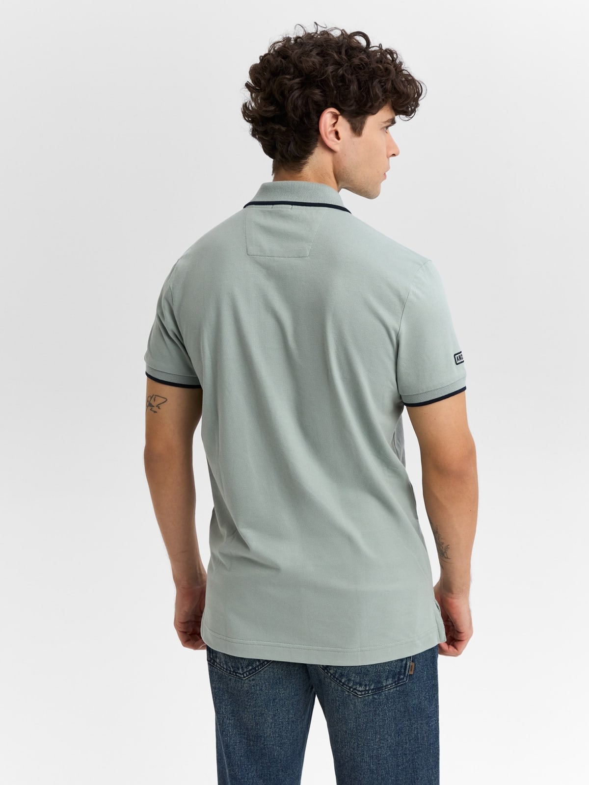 Polo Hombre Americanino Slim Indio