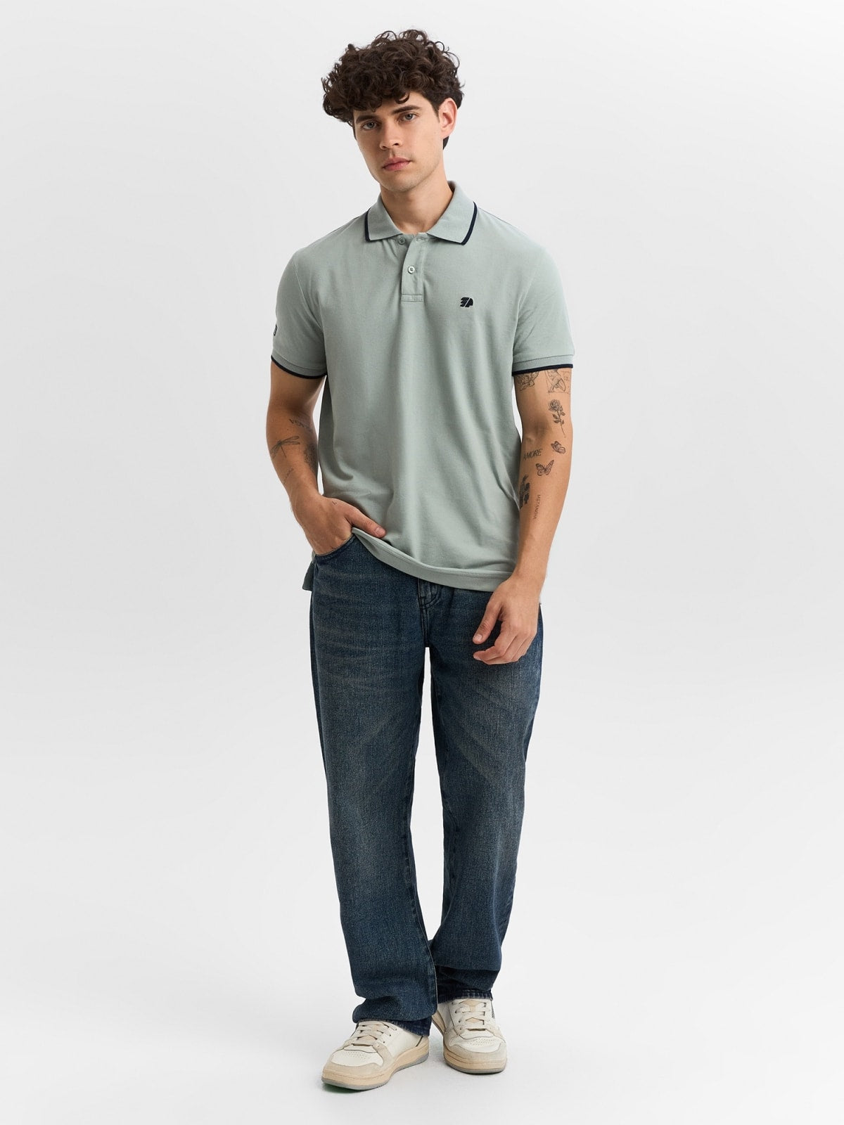 Polo Hombre Americanino Slim Indio