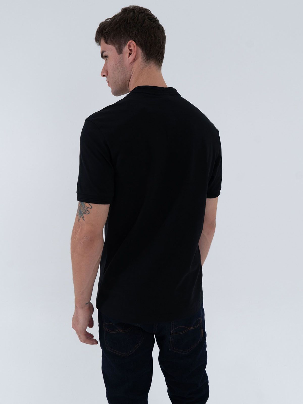 Polo Hombre Americanino Slim Cuello Neru