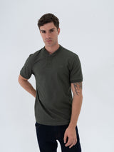 Polo Hombre Americanino Cuello Neru